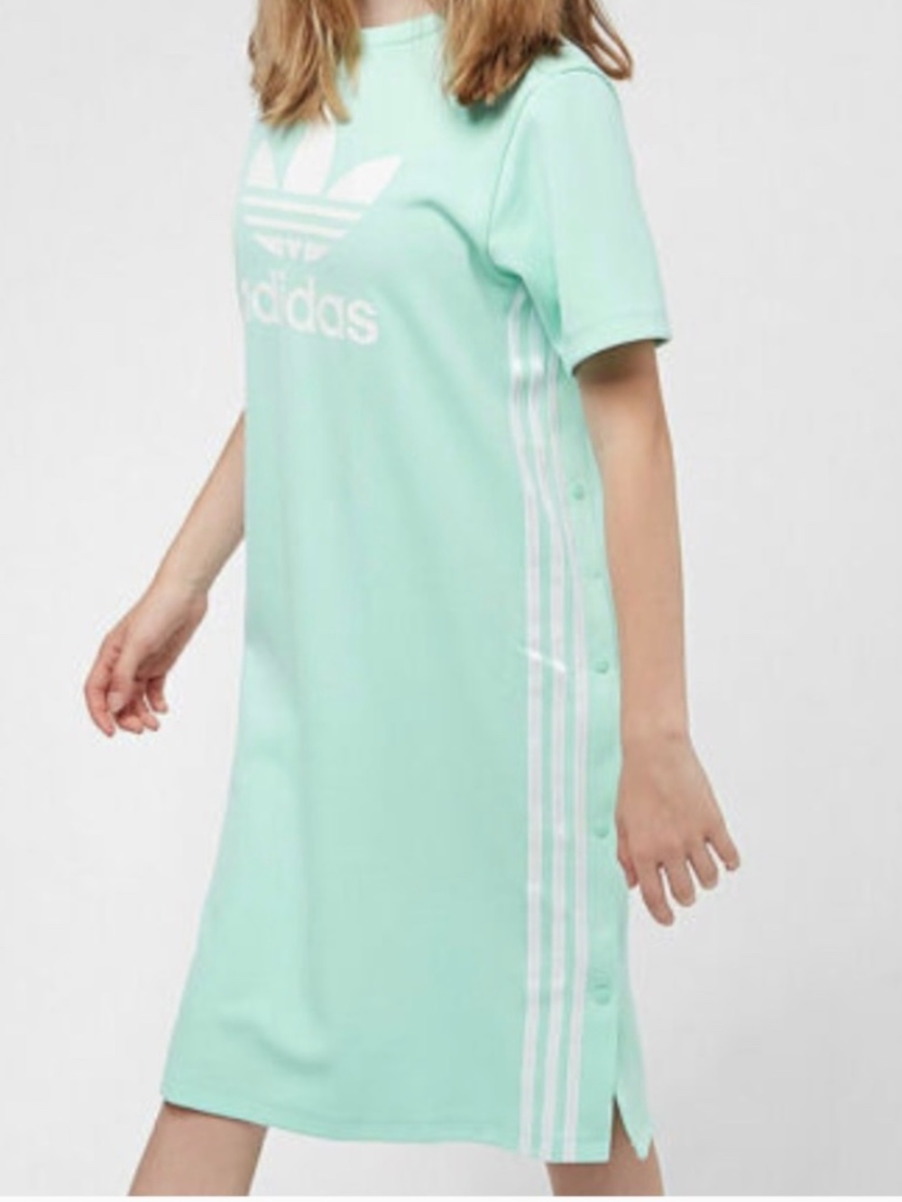 NWT ADIDAS ORIGINAL TREFOIL DRESS S - Picture 1 of 4
